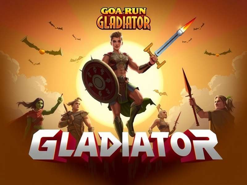 Goa Run Gladiator Official Cover Art